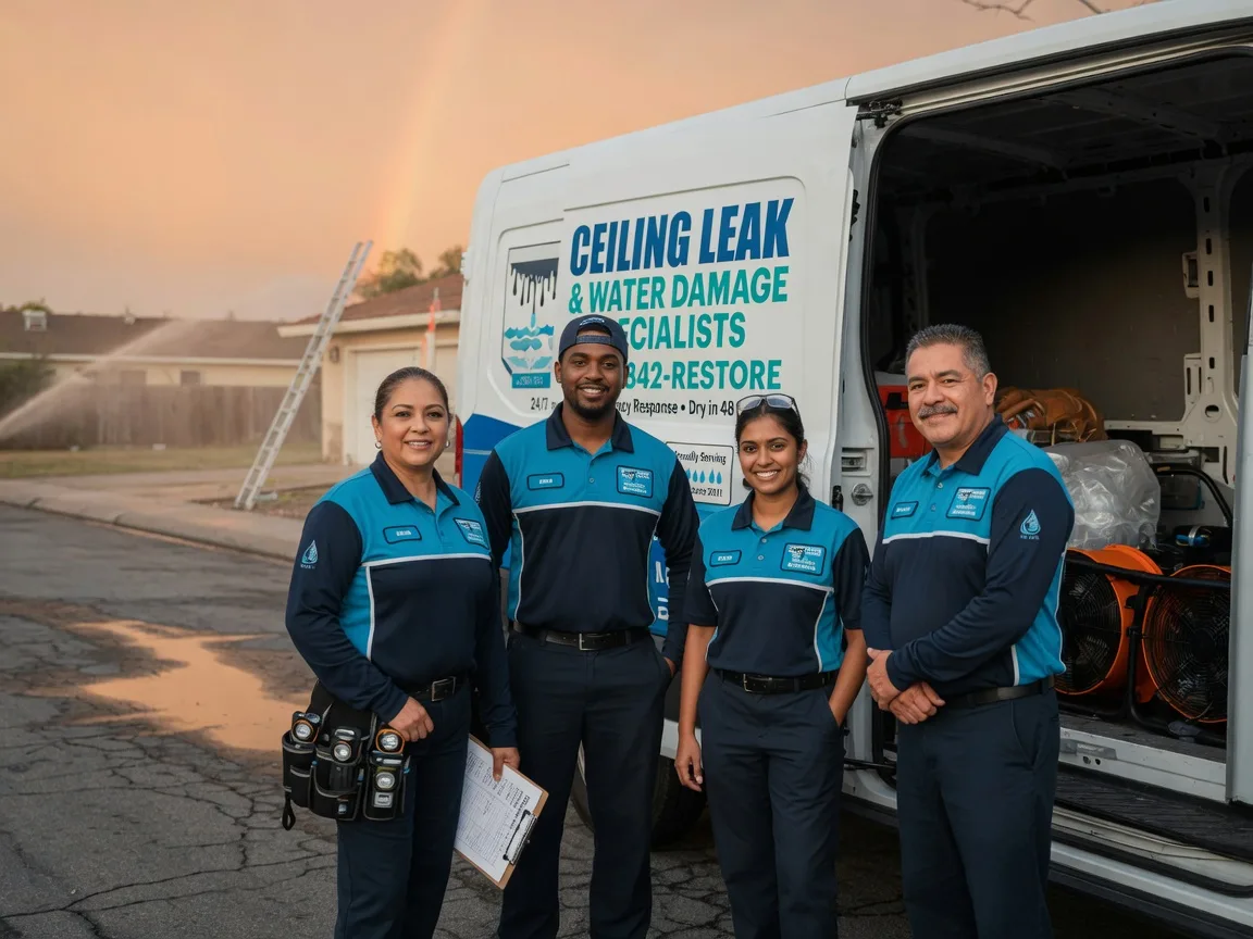 Ceiling Leak Cleanup company in Haworth, OK